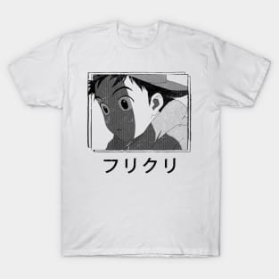 Fooly Cooly (FLCL) --- Vintage Faded Aesthetic T-Shirt